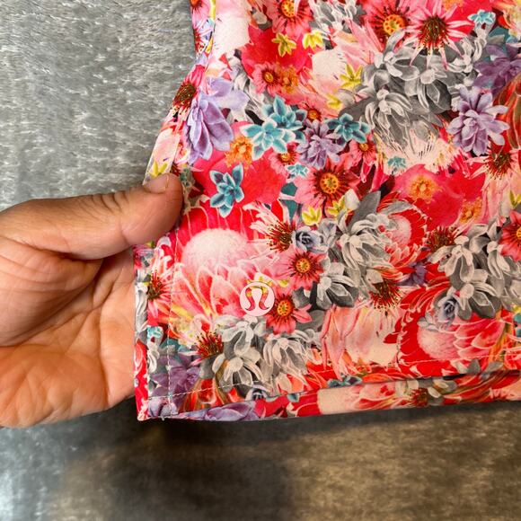 Lululemon Rollin'‎ With My Om'ies Tank Flowabunga Mini Multi Size 2 - Picture 4 of 5